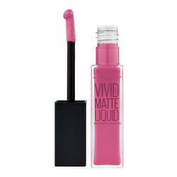 Maybelline New York Color Sensational Vivid Matte Liquid Lipstick  Twisted Tulip  0.26 fl. oz.