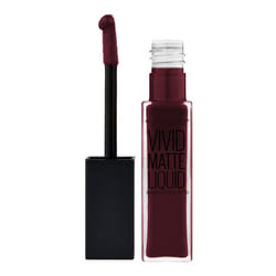 Maybelline New York Color Sensational Vivid Matte Liquid Lipstick  Corrupt Cranberry  0.26 fl. oz.