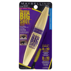 Maybelline New York Volum' Express The Colossal Big Shot Waterproof Mascara  Very Black  0.32 fl. oz.  1 Count (Pack of 1)  (I0097470)