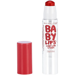 Maybelline New York Baby Lips Color Balm Crayon  Refreshing Red  009 oz