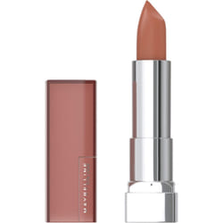 Maybelline Color Sensational Lipstick  Lip Makeup  Matte Finish  Hydrating Lipstick  Nude  Pink  Red  Plum Lip Color  Raw Chocolate  0.15 oz; (Packagi