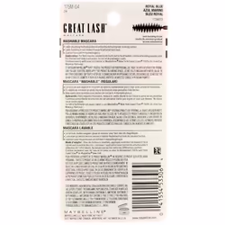 Maybelline Great Lash Washable Mascara  Royal Blue  1 Tube