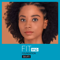 Maybelline Fit Me Matte + Poreless Liquid Foundation Makeup  Latte  1 fl; oz; Oil-Free Foundation