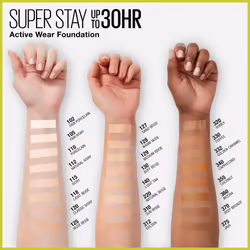 Maybelline Super Stay Full Coverage Liquid Foundation Active Wear Makeup  Up to 30Hr Wear  Transfer  Sweat & Water Resistant  Matte Finish  Sun Beige