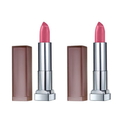 Maybelline New York Color Sensational Pink Lipstick  Matte Lipstick  Lust for Blush  2 Count