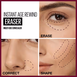 Maybelline Instant Age Rewind Eraser Dark Circles Treatment Multi-Use Concealer  Light  0.2 Fl Oz  2 Count