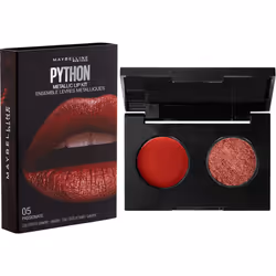 Maybelline New York Lip Studio Python Metallic Lip Makeup Kit  Passionate  0.09 oz.