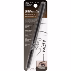 Maybelline Brow Precise Micro Eyebrow Pencil Makeup  Black Brown  0.002 Ounce
