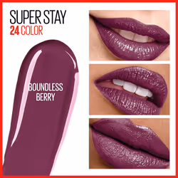 Maybelline SuperStay 24 2-Step Liquid Lipstick Makeup  Boundless Berry  1 kit