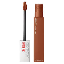 Maybelline Super Stay Matte Ink Liquid Lipstick Makeup  Long Lasting High Impact Color  Up to 16H Wear  Globetrotter  Brown Beige  1 Count