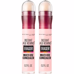 Maybelline Instant Age Rewind Eraser Dark Circles Treatment Multi-Use Concealer  Brightener  0.2 Fl Oz (Pack of 2)