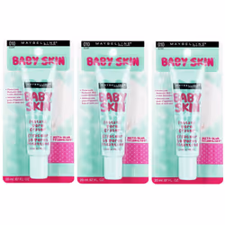 Maybelline Baby Skin Instant Pore Eraser Primer  Clear  0.67 Fl Oz (Pack of 3)