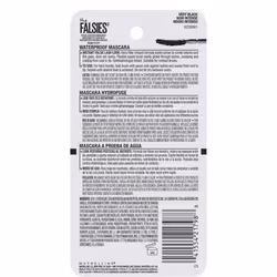 Maybelline Volum Express Falsies Volumizing Waterproof Mascara  Very Black  2 Count