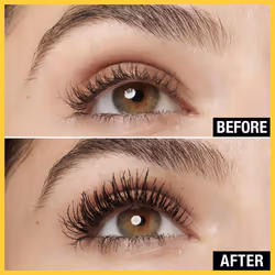 Maybelline Volum' Express Colossal Washable Mascara Makeup  Volumizing  Classic Black  2 Count