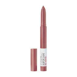 Maybelline Super Stay Ink Crayon Lipstick Makeup  Precision Tip Matte Lip Crayon with Built-in Sharpener  Longwear Up To 8Hrs  Lead The Way  Pink Beig