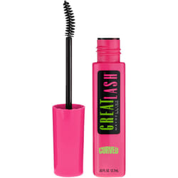 Maybelline New York Makeup Great Lash Curved Brush Washable Mascara  Very Black Mascara  0.43 fl oz