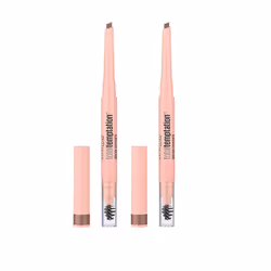 Maybelline Total Temptation Eyebrow Definer Pencil, Soft Brown, 2 count