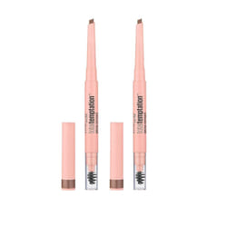 Maybelline Total Temptation Eyebrow Definer Pencil, Soft Brown, 2 count