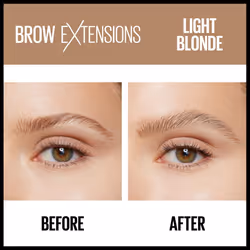 Maybelline New York Brow Extensions Fiber Pomade Crayon Eyebrow Makeup  248 Light Blonde