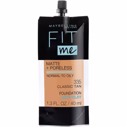 Maybelline New York Fit Me Matte + Poreless Liquid Foundation Pouch F