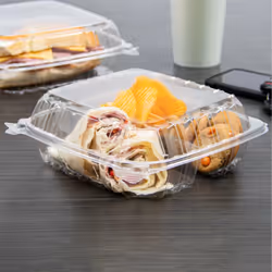 Dart C90PST3 disposable food storage container Polystyrene (PS) Transparent