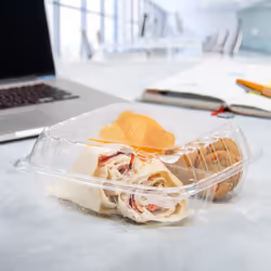 Dart C90PST3 disposable food storage container Polystyrene (PS) Transparent