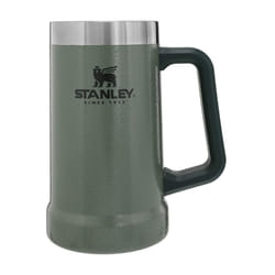 Stanley Adventure Big Grip Beer Stein 24 oz  Mug Keeps Beer Cold for Hours  Holds 2 Cans of Beer  Insulated Stainless Steel