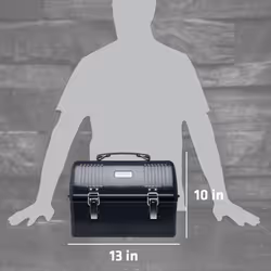 Stanley 10-01625-028 The Legendary classic Lunch Box Matte Black 10QT 95L