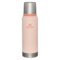 Stanley Classic Vacuum Insulated Wide Mouth Bottle  Limestone  BPAFree 188 Stainless Steel Thermos for Cold  Hot Beverages