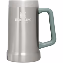 Stanley Adventure Big Grip Beer Stein 24 oz | Mug Keeps Beer Cold for Hours | Holds 2 Cans of Beer | Insulated Stainless Stee ...