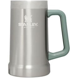 Stanley Adventure Big Grip Beer Stein 24 oz | Mug Keeps Beer Cold for Hours | Holds 2 Cans of Beer | Insulated Stainless Steel | Heavy-Duty Handle | S