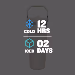 Stanley IceFlow Stainless Steel Tumbler with Straw - Vacuum Insulated Water Bottle for Home  Office or Car Reusable Cup with Straw Leak Resistant Flip