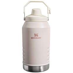 Stanley Iceflow Fast Flow Jug | Recycled Stainless Steel Water Tumbler | Keeps Drink Cold and Iced for Hours | Easy Carry Handle | 96 OZ | Rose Quartz