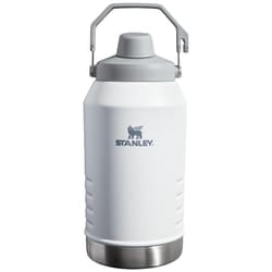 Stanley Iceflow Fast Flow Jug | Recycled Stainless Steel Water Tumbler | Keeps Drink Cold and Iced for Hours | Easy Carry Handle | 96 OZ | Polar