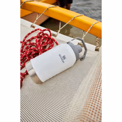 Stanley Iceflow Fast Flow Jug | Recycled Stainless Steel Water Tumbler | Keeps Drink Cold and Iced for Hours | Easy Carry Handle | 96 OZ | Polar