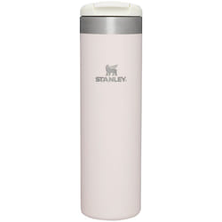 Stanley AeroLight Transit Bottle  Vacuum Insulated Tumbler for Coffee  Tea and Drinks with Ultra-Light Stainless Steel 20oz  Rose Quartz Glimmer