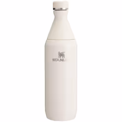 Stanley All Day Slim Bottle 20 OZ  Twist off Lid with Leakproof Seal  Slim Design for Travel  Gym  Insulated Stainless Steel