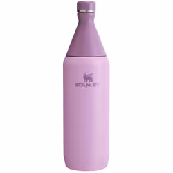 Stanley All Day Slim Bottle 34 OZ  Twist off Lid with Leakproof Seal  Slim Design for Travel  Gym  Insulated Stainless Steel