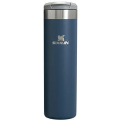 Stanley AeroLight Transit Bottle  Vacuum Insulated Tumbler for Coffee  Tea and Drinks with Ultra-Light Stainless Steel  20 Oz  Navy