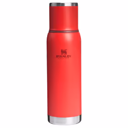 Stanley Adventure-To-Go Vacuum Bottle 1.1 qt | Wide Mouth with Leakproof Cup Lid | Keep Drinks Hot or Cold | Packable for Tra ...