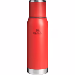 Stanley Adventure-To-Go Vacuum Bottle 25 oz | Wide Mouth with Leakproof Cup Lid | Keep Drinks Hot or Cold | Packable for Trav ...