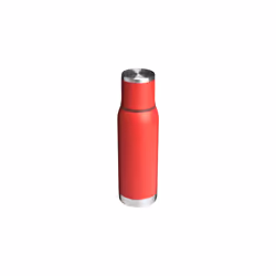 Stanley Adventure-To-Go Vacuum Bottle 25 oz | Wide Mouth with Leakproof Cup Lid | Keep Drinks Hot or Cold | Packable for Travel | Insulated Stainless