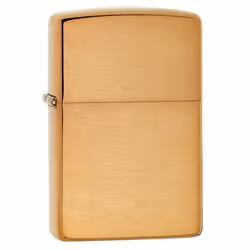 204B New Windproof Lighter - Brushed Brass,1 x 3,5 x 5,5 cm