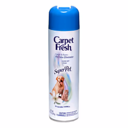 Carpet Fresh Super Pet Carpet and Room Pet Oder Eliminator  Animal Smell remover  No Vacuum Formula  10.5 OZ [6-pack]