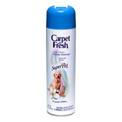 Carpet Fresh Super Pet Carpet and Room Pet Oder Eliminator  Animal Smell remover  No Vacuum Formula  10.5 OZ [6-pack]