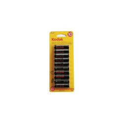 Kodak aa batteries - 10 pack - zinc chloride 1.5v