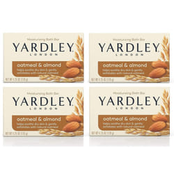 Yardley Oatmeal and Almond Bar Soap  Oatmeal & Almond  4 Ounce Pack of 4