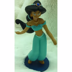 Disney Princess Jasmine From Aladdin, Petite Doll Cake Topper Figure,