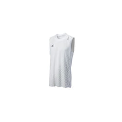 Mizuno Mens National VI Sleeveless Jersey  White  XX-Large