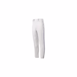 Mizuno mens Premier Piped Pant White-navy Large US